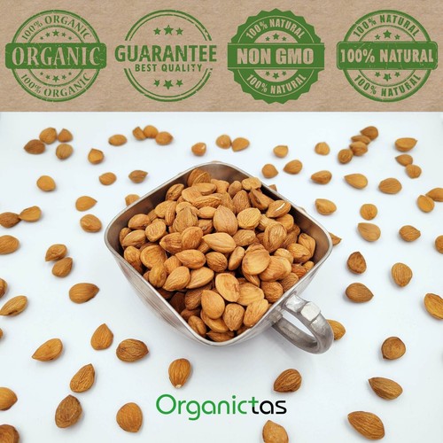 Semillas de grano de albaricoque amargo orgánico crudas secas naturalmente premium de primera calidad - Imagen 6 de 12