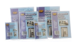 12-pc-Magnetic-Photo-Sleeve-Set-Assorted-Size-Picture-Frames-Image-Insert-Holder