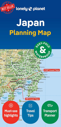 Lonely Planet Japan Planning Map - Picture 4 of 12