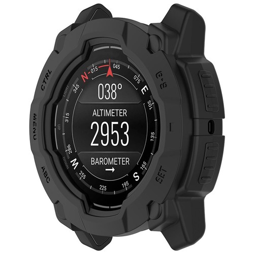 Uhr Schutzhülle Skeleton Schale Stoßfänger Cover für Garmin Instinct3 45MM 50MM - 第 9/16 張圖片