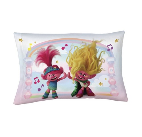 NEW Trolls Reversible Standard Twin Bed Pillowcase 20" X 30" - Picture 4 of 6