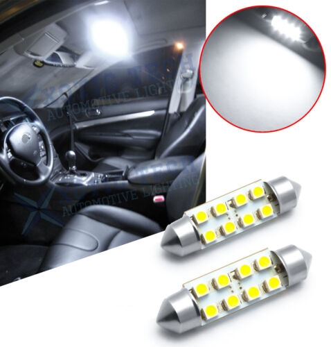 White LED Interior Dome Map License Lights Package Kit for Chevy Cruze 2011-2018 - Foto 2 di 12