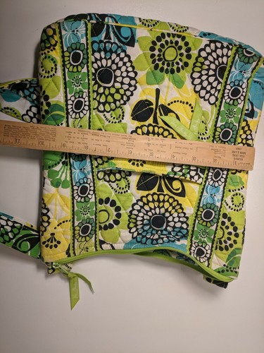 Cartera Bandolera Vera Bradley "Limes Up" Primavera Verde Azul Amarillo Negro FEBRERO 2020 - Imagen 9 de 10