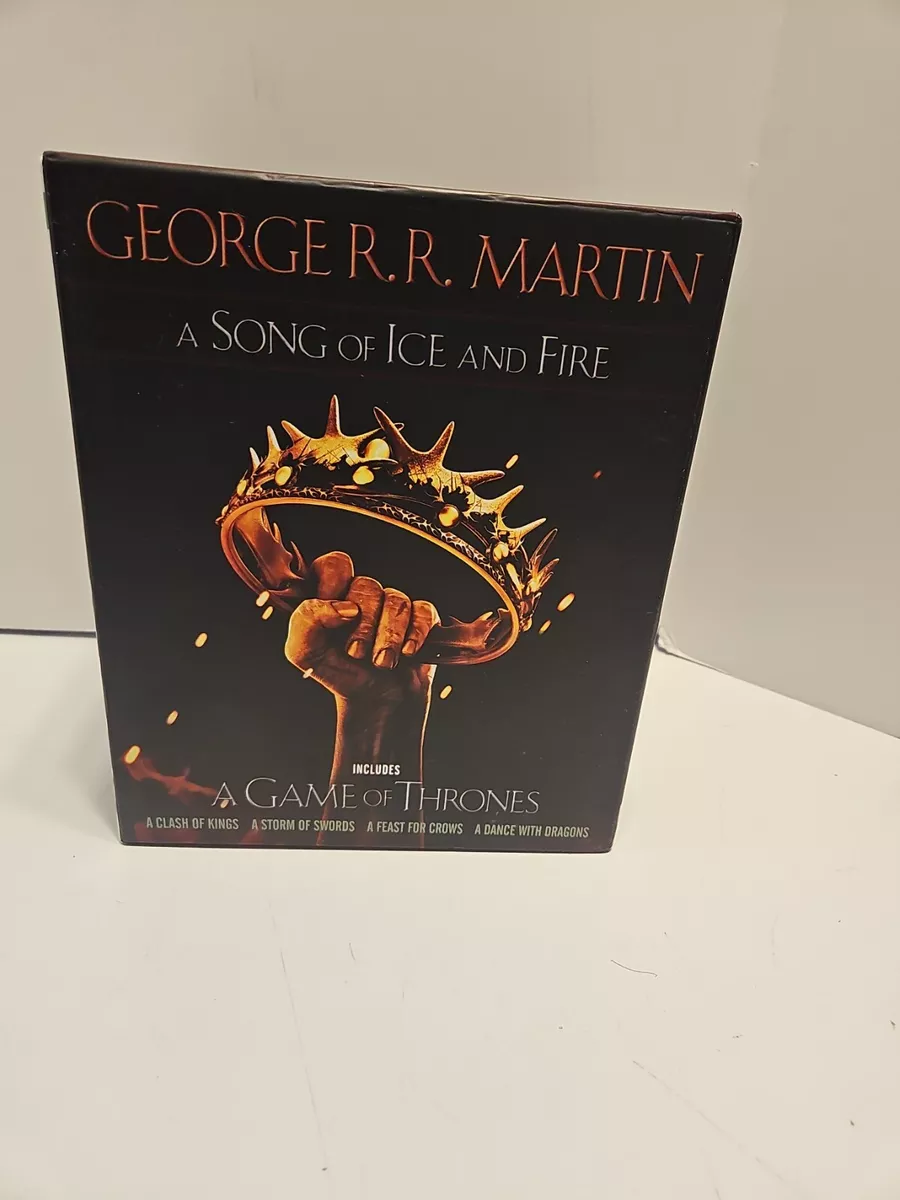 George R. R. Martin's A Game of Thrones 5-Book Boxed Set (Song of Ice and  Fire Series): A Game of Thrones, A Clash of Kings, A Storm of Swords, A