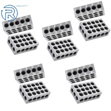 5 MATCHED PAIRS 123 1-2-3 BLOCKS 23 HOLES ULTRA PRECISION .0002" MACHINIST New