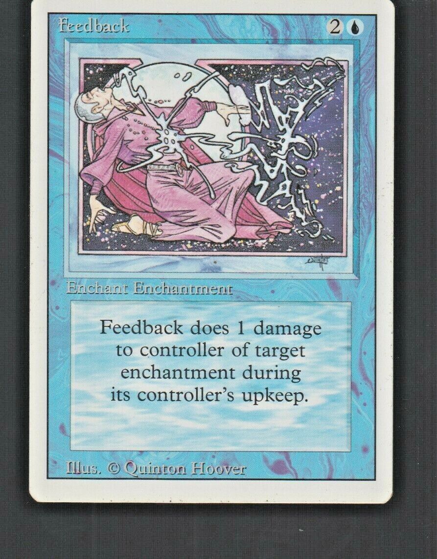 Feedback  1994 Magic The Gathering Revised Edition #58 