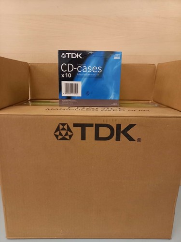Tdk Cd Cases 120 Pezzi - Foto 2 di 4
