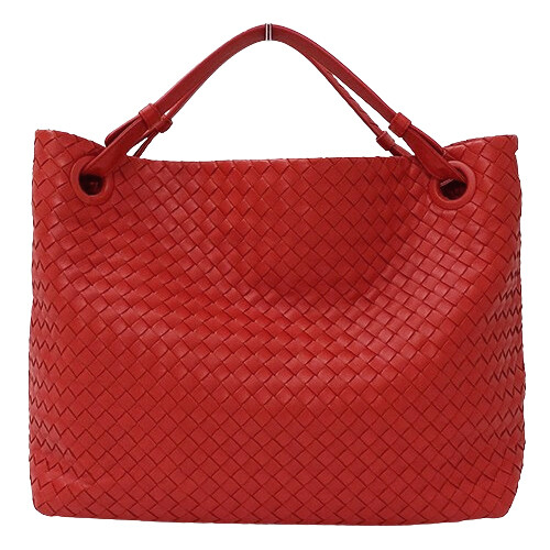 Bottega Bag Ladies Brand Tote Handbag Intrecciato Leather Medium