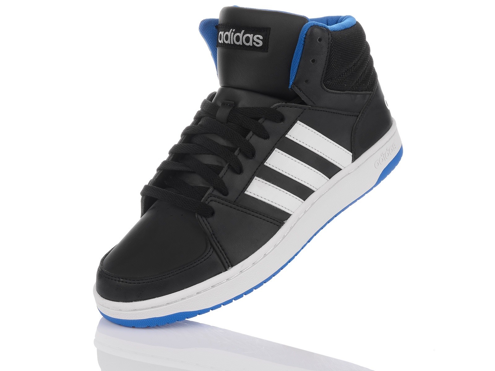 ADIDAS NEO HOOPS MID F99588 / SCHWARZ/ SNEAKER ADIDAS NEO HOOPS MID F99588 / SCHWARZ/ SNEAKER