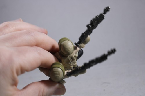 2 Star Wars Galactic Heroes Endor Rebel Trooper Return of the Jedi Green Camo - Picture 5 of 7