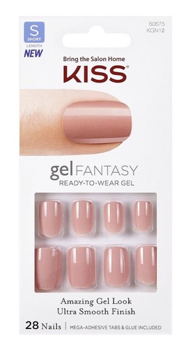 Kiss Gel Fantasy & Salon Color Short Length Glue-On Nails‼️Added New Colors‼️ - Picture 21 of 34