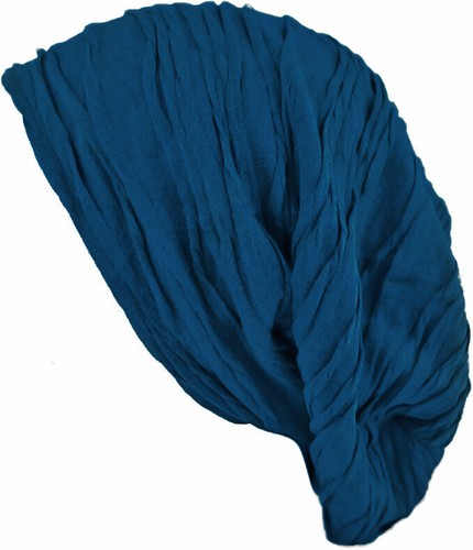 Wrinkle Women's Baggy Beanie Oversized Ski Slouchy Hat Cap Skull Solid Warm - Picture 15 of 17