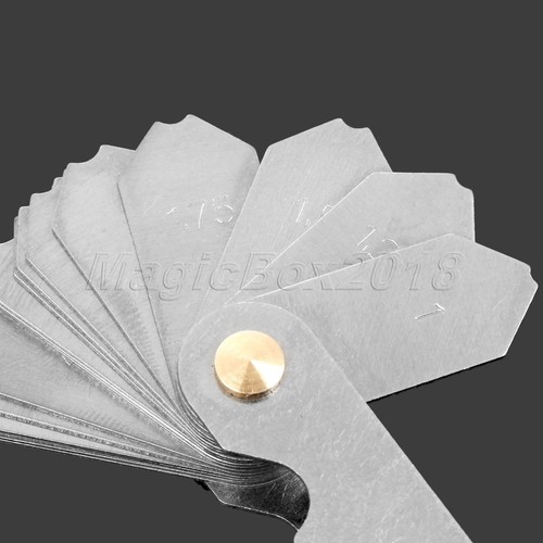 Metal Radius Gage Gauge Fillet Set R 1mm to 7mm Foldable Blades Measuring Tool - Picture 9 of 10