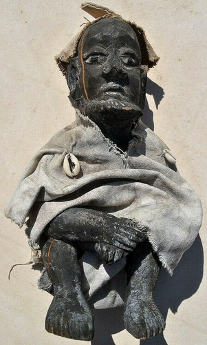 Statua Voodoo. Vudù. tribal art Nord Africa. Afrique. legno. wooden statue - Imagen 1 de 6