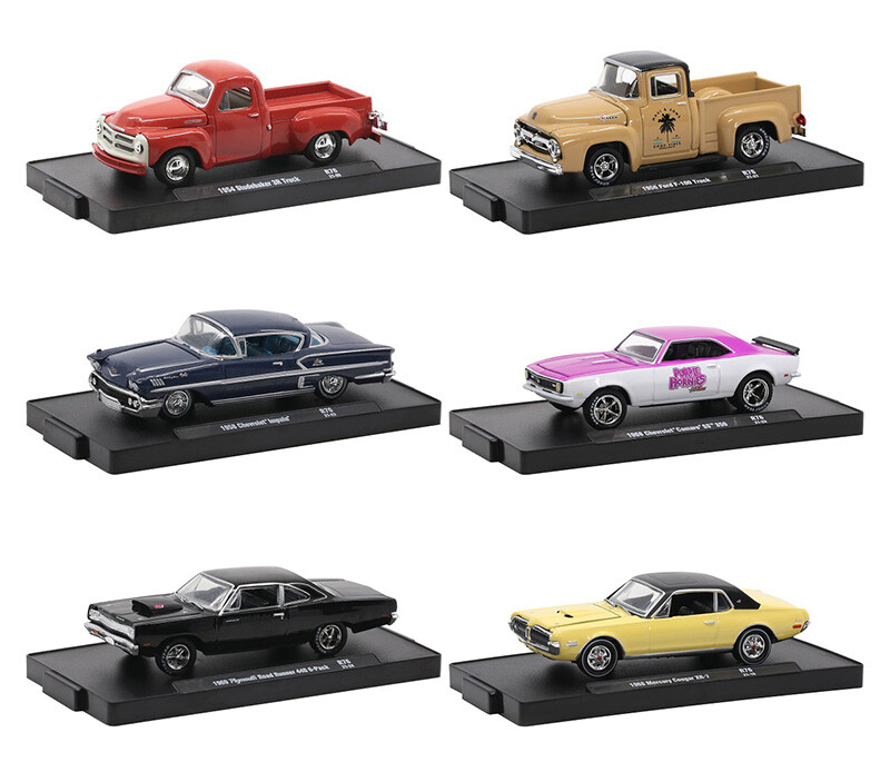 【USミニカー 】M2 Machines 1/64 AUTO-Drivers M2 1:64 Auto Drivers: Studebaker, Camaro SS, & more Pick