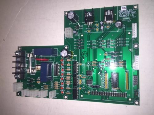 GREENLEE 855 I/O INGRESSO USCITA SCHEDA DI CONTROLLO COMPUTER CODICE RICOSTRUZIONE# 5038311.6 - Foto 2 di 6