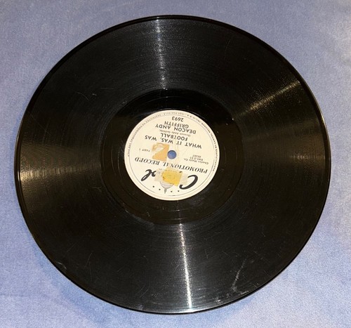 CAPITOL 2693 DEACON ANDY GRIFFITH WHAT IS WAS WAS FOOTBALL PROMOTIONAL 78 - Imagen 4 de 7