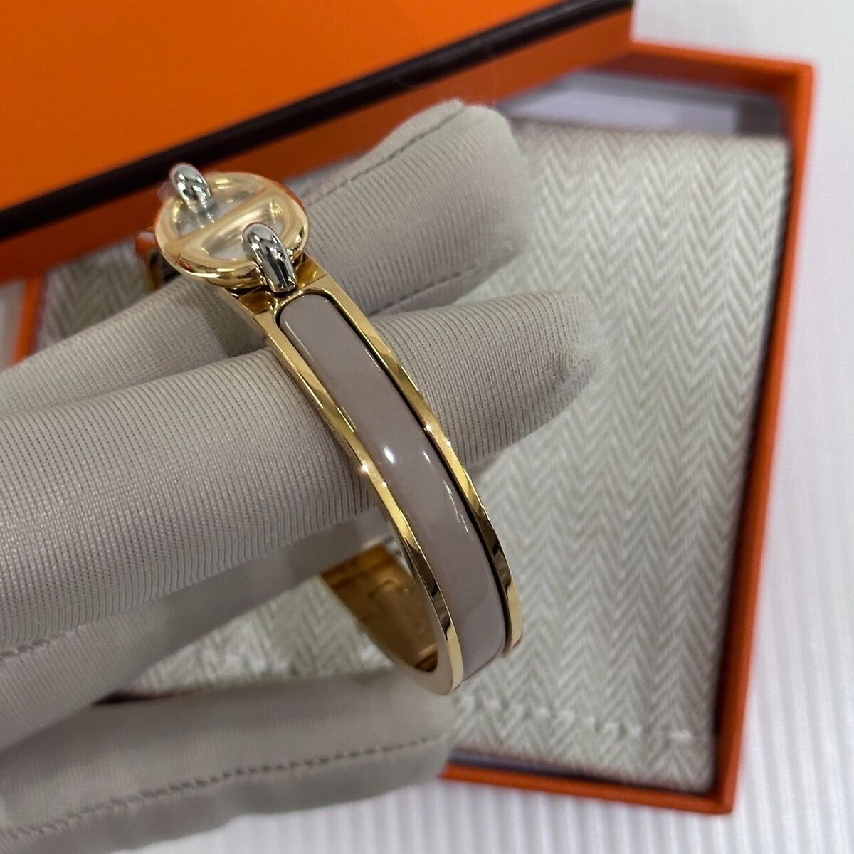 NEW HERMES Clic Clack Mini Clic Chaine D'Ancre Bracelet NEW HERMES Clic Clack Mini Clic Chaine D'Ancre Bracelet