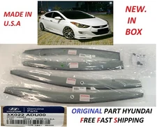 Hyundai Elantra 2011-2016 Side Window Vent Visor Sun Rain Deflector Guard OEM