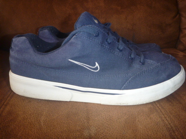 NIKE Taille Chaussures UK 9 en Toile Bleue Baskets Pont Chaussures Taille ff5724 NIKE Taille Chaussures UK 9 en Toile Bleue Baskets Pont Chaussures Taille ff5724