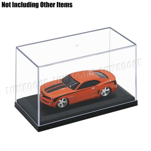 4" Length Clear UV Acrylic Plastic Display Box Case Dustproof Protection Toy - Picture 5 of 12