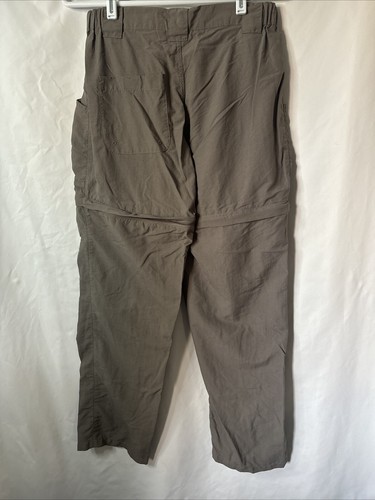 Cabela's Outdoors Women's Zip off Convertible Hiking Pants, Light Brown Size 6 - Picture 2 of 4