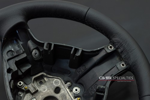 BMW E39 M5 E46 M3 Steering Wheel MTechnic black leather STRUCTURED - Foto 16 di 22