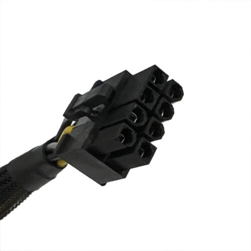 GPU ADAPTER FEMALE 6 PIN TO MALE 8 PIN POWER CABLE for HP 460621-003 - Picture 3 of 4