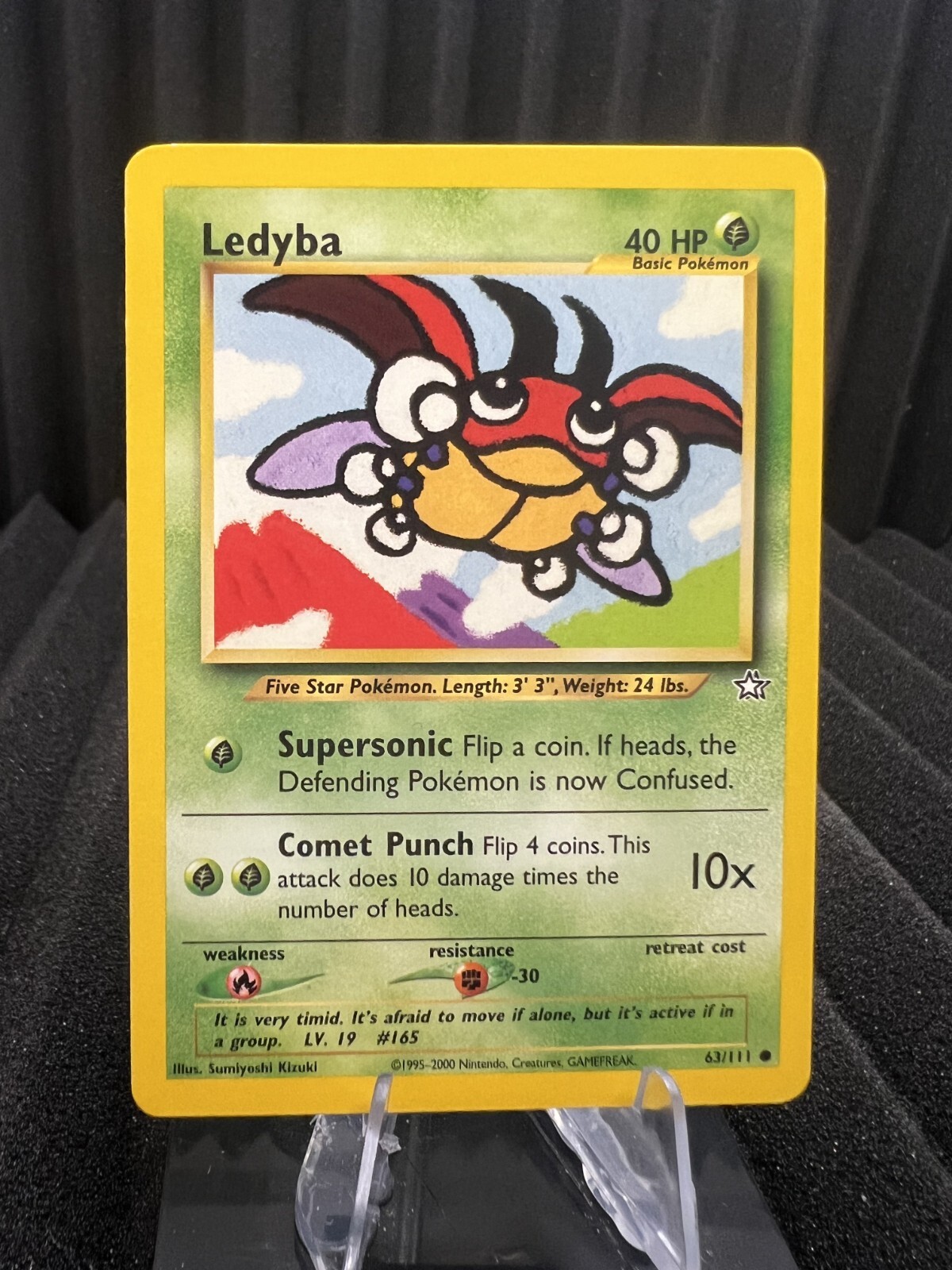 Ledyba 63/111 - Neo Genesis Unlimited Edition - WOTC Pokemon LP