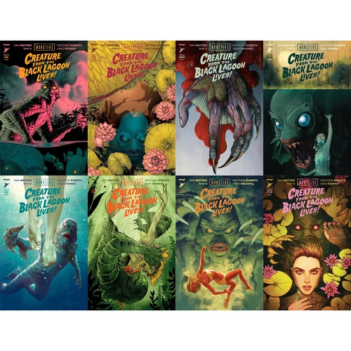 Universal Monsters: Creature Black Lagoon (2024) #1 2 3 4 Image COVER SELECT