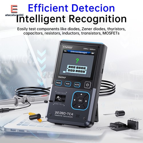 FNIRSI DSO510 512 Handheld Digital Oscilloscope Signal Generator 48MS/s 10MHz - Bild 51 von 62