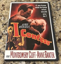 ALFRED HITCHCOCK’S I CONFESS DVD. Warner Bros.