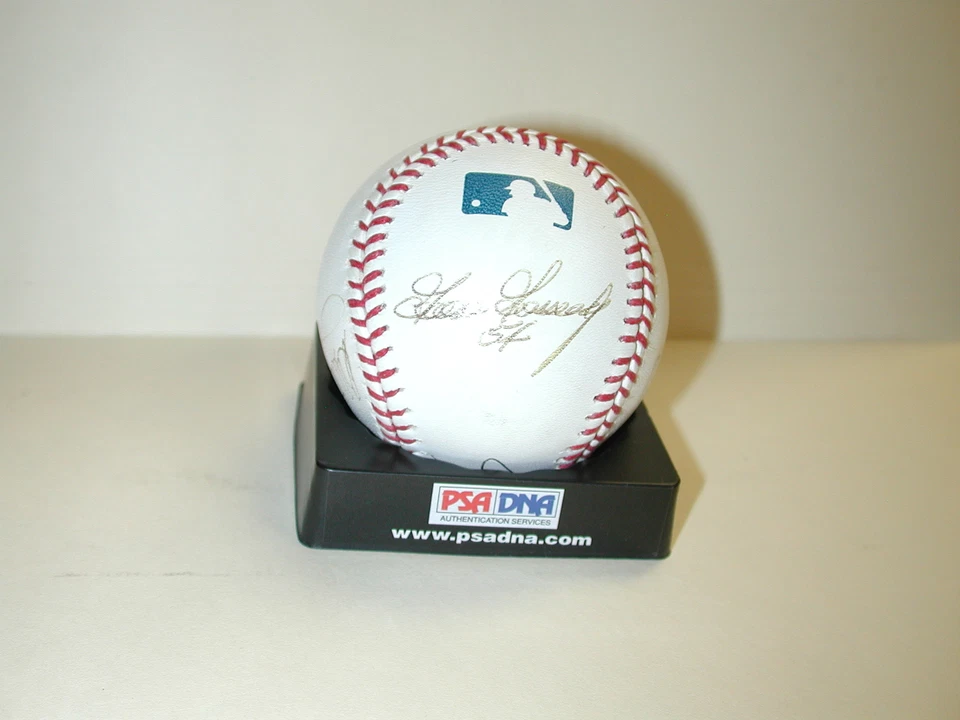 Goose Gossage, Whitey Ford, Jim Rice, Luis Tiant, Jim Leyritz Signed Baseball - Image 2 of 4
