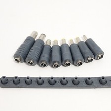 Universal Power Adapter Charge Barrel Tips Universal - See Pics  Brand unknown