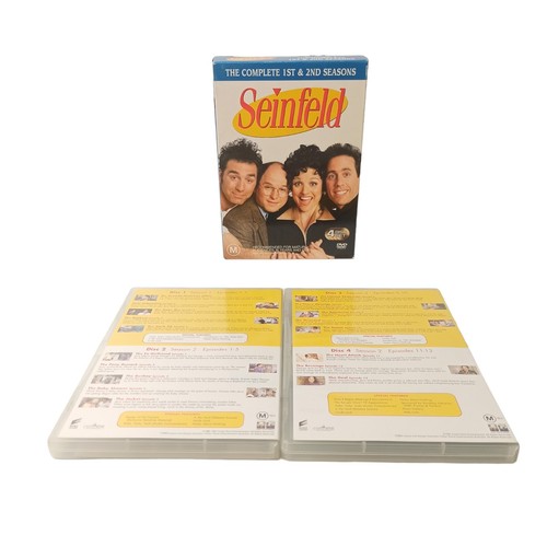 Seinfeld The Complete 1st & 2nd Season DVD Drama Comedy Buddy TV Series Jerry - Picture 9 of 24