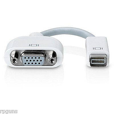 iMac Genuine Apple Mini DVI to VGA Monitor Adapter Cable For MacBook