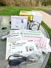 Canon PowerShot S1 IS Digital Camera 3.2MP 10X Zoom - Ex. Condition