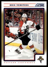 2012-13 Score Kris Versteeg Florida Panthers #212
