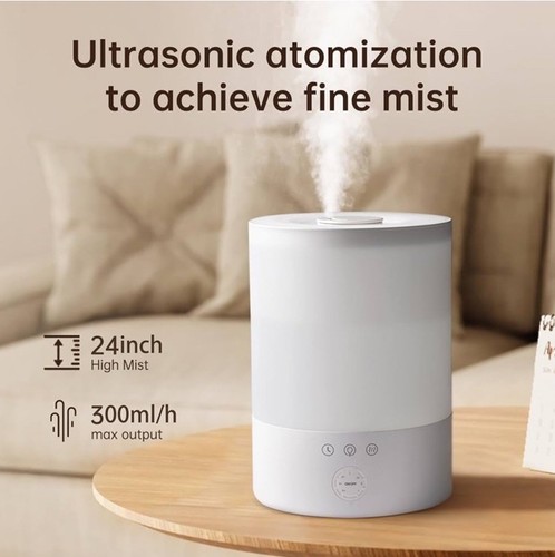 Humidificadores YOGIN™ para dormitorio o habitación grande, relleno superior 2,5 L niebla fría ultrasónica. - Imagen 4 de 7