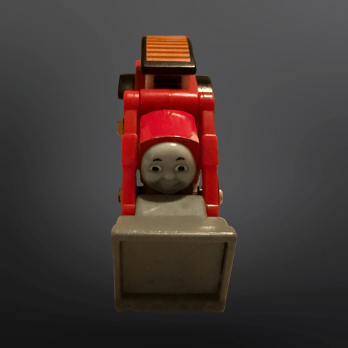 2003 Thomas & Friends Jack Front Loader Wooden Railway Red Tractor Train Car B14 - Picture 7 of 7