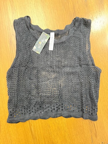 Blooming Jelly Women XL Sweater Eyelet Open Tank Sweater! NWT!  ClassyAccents  - Picture 1 of 10