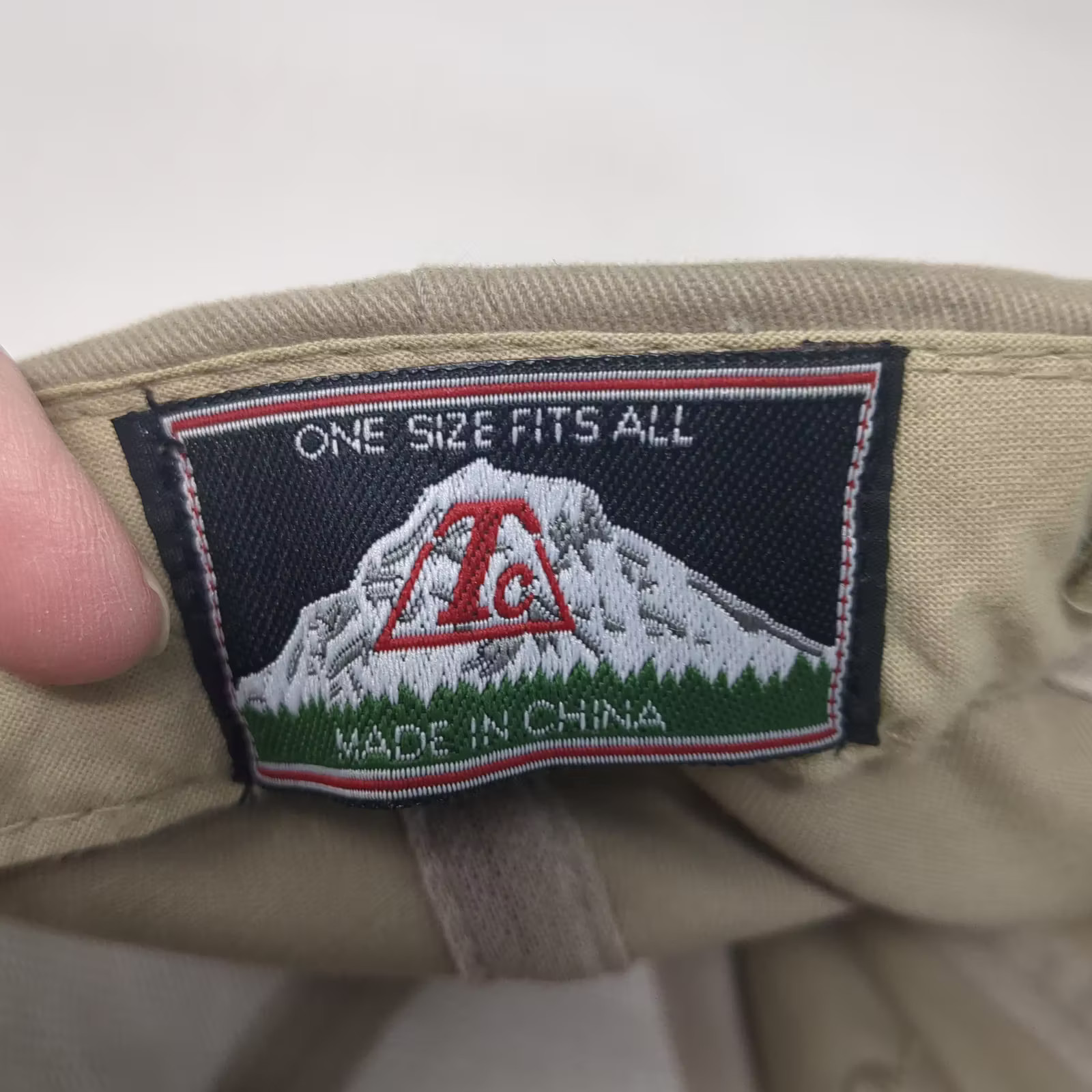 Wasatch Electrical Mountain Logo Baseball Cap Bei… - image 9