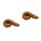  2 Pack Realistischer Gefälschter Kot Spielzeug Kackhaufen Falsche