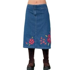 90s VINTAGE COTTAGE FAIRY BOHO SKIRT