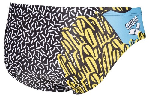 Arena Herren Badehose Schwimmhos Unterhose CRAZY FRIES, D 6, UK 36 - Bild 3 von 6