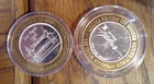 Lot of 2 Casino $10 Silver Strikes .600 per ounce of .999 each 1.20 ASW (A004)