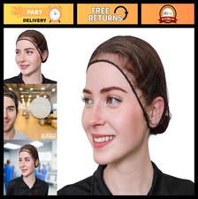 Disposable Honeycomb Nylon Hair Nets - Breathable, 1,000 Count, Multiple Colors