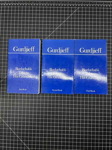 Gurdjieff 'Beelzebub's Tales to His Grandson' Paperback Box Set 1973, 3 Volumes - Picture 5 of 8