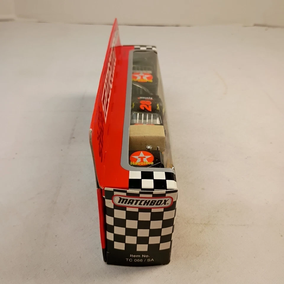 Matchbox Super Star Team Convoy 1993 edición limitada Davey Allison #28 Havoline Foto 2 de 4