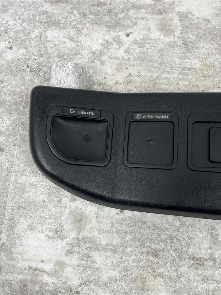 Juego de molduras de tablero inferior negro Ford F150 F-150 Bronco 1987-1991 Foto 4 de 4